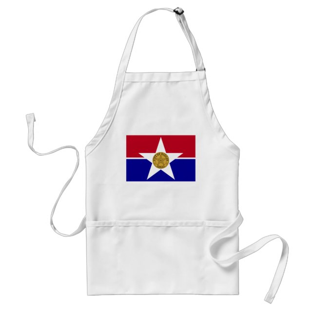 Dallas Flag Adult Apron (Front)
