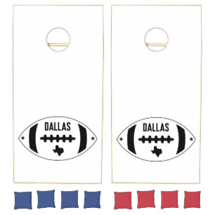 Dallas Football Theme Cornhole Set
