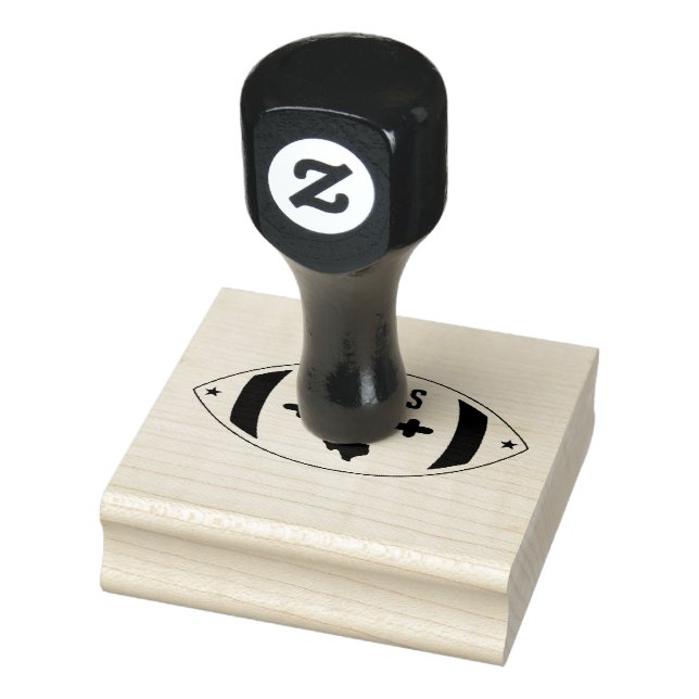 Dallas Football Theme Rubber Stamp (Stamp)