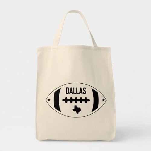 Dallas Football Theme Tote Bag