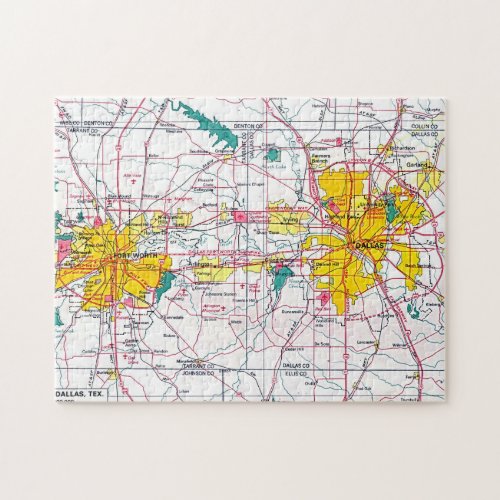 DallasFort Worth Jigsaw Puzzle