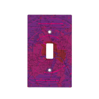 Dallas - Ft. Worth Flyway Chart Light Switch Cover