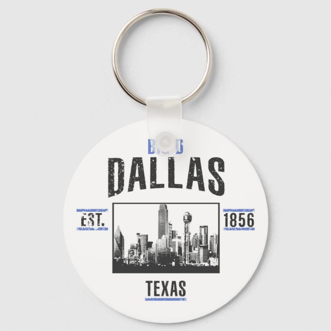 Dallas Keychain (Front)