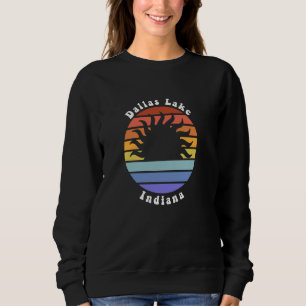 Dallas Lake Indiana IN Sunrise Vacation Souvenir Sweatshirt