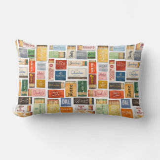 Dallas Matchbook Lumbar Pillow