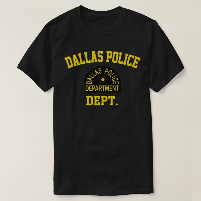 Dallas Police Department T-Shirt (Design Front)