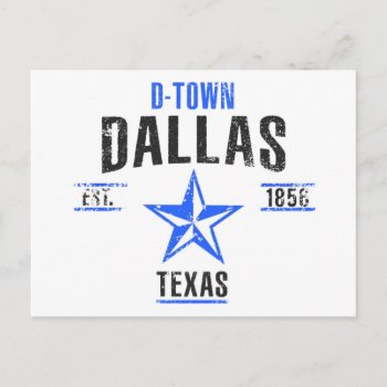 Dallas Postcard by KDRTRAVEL at Zazzle