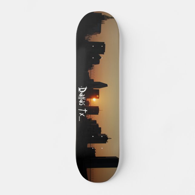 Dallas Skateboard Deck (Front)