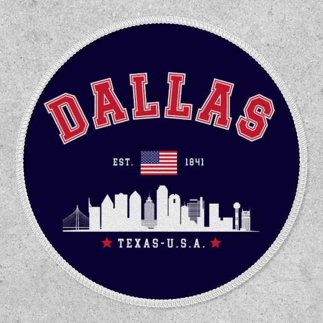 Dallas Skyline Heritage Patch (Front)