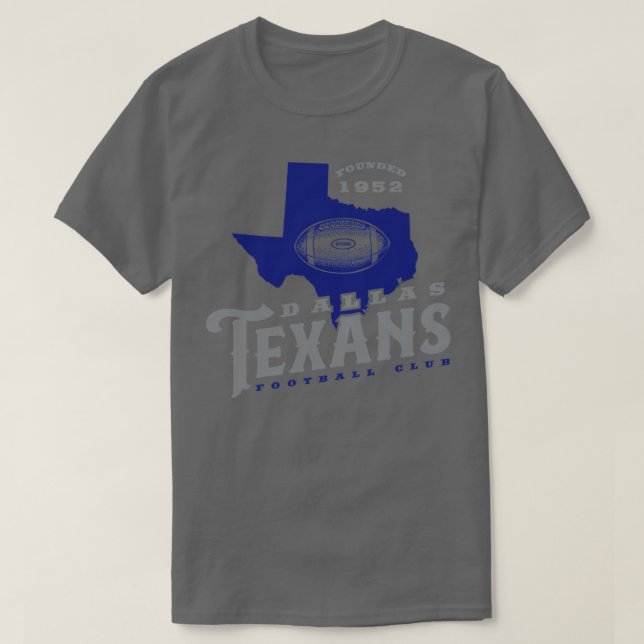 Dallas Texans T-Shirt (Design Front)