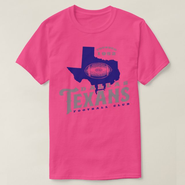 Dallas Texans T-Shirt (Design Front)
