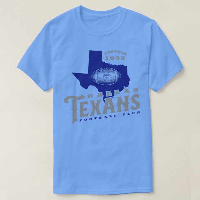 Dallas Texans T-Shirt (Design Front)