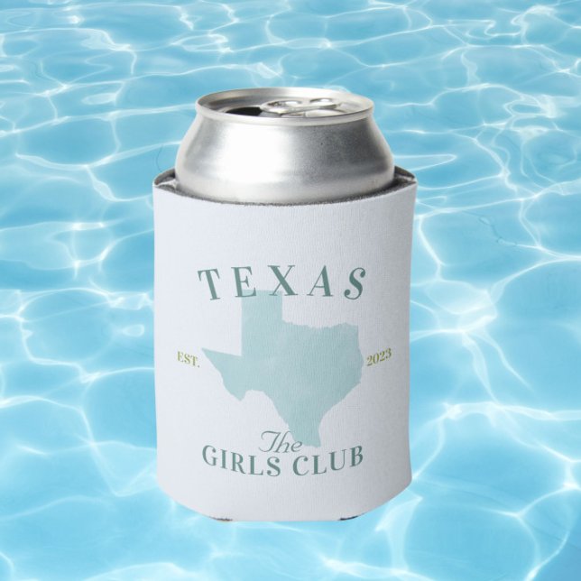 Dallas  Texas Bachelorette Girls Club Can Cooler (Creator Uploaded)