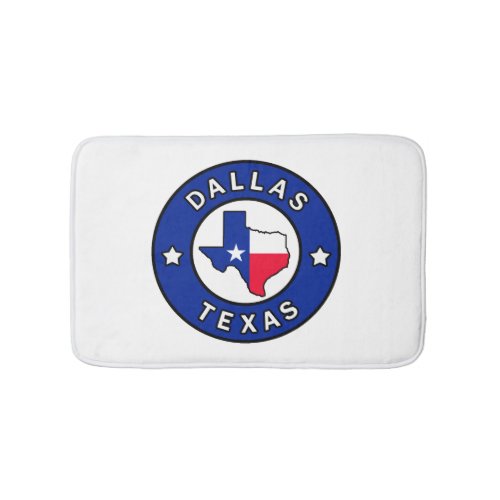 Dallas Texas Bath Mat