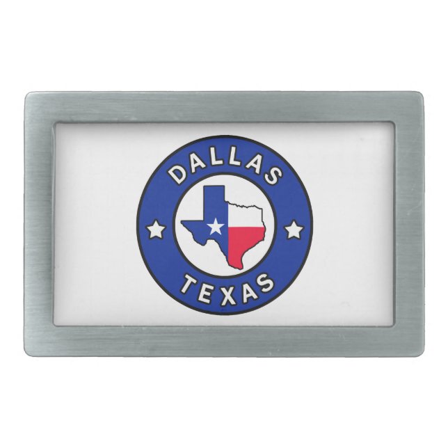 Dallas Texas Belt Buckle (Front)