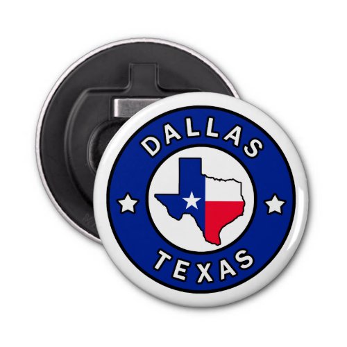 Dallas Texas Bottle Opener