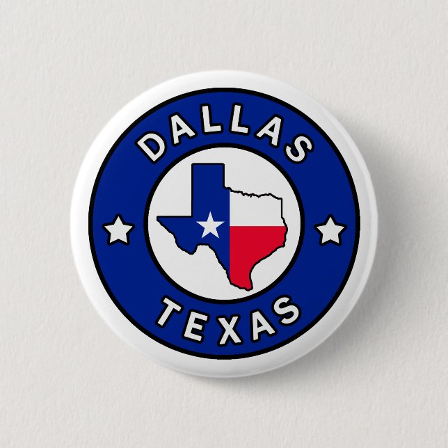 Dallas Texas Button (Front)