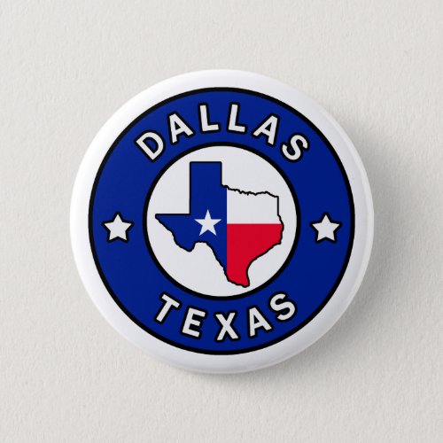 Dallas Texas Button