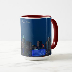 Dallas, Texas cityscape photograph, Mug