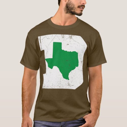 Dallas Texas D basketball Blue T_Shirt