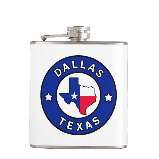 Dallas Texas Flask (Front)