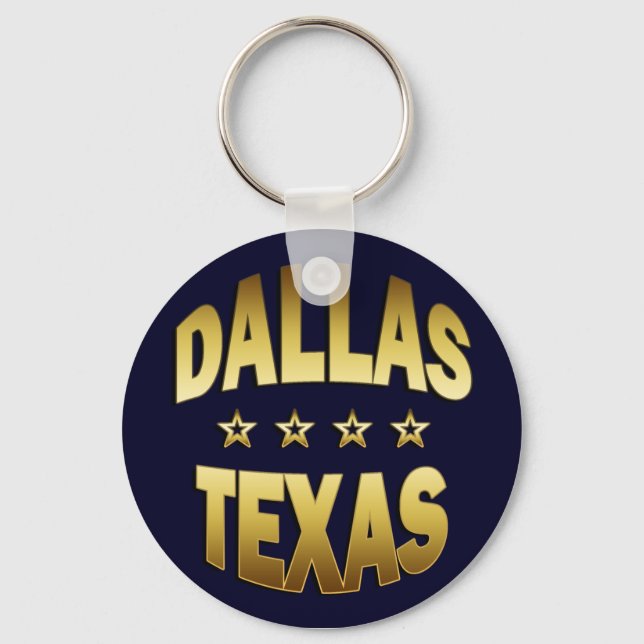 DALLAS, TEXAS KEYCHAIN (Front)