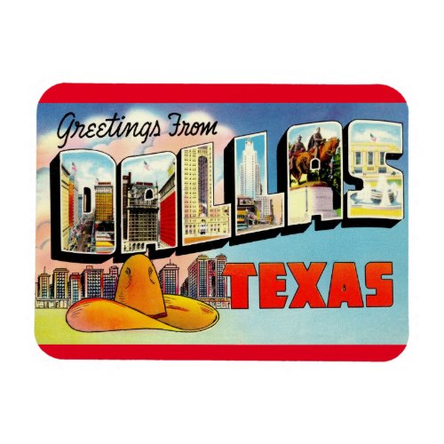 Dallas Texas Magnet