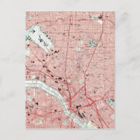 Dallas Texas Map (1995)