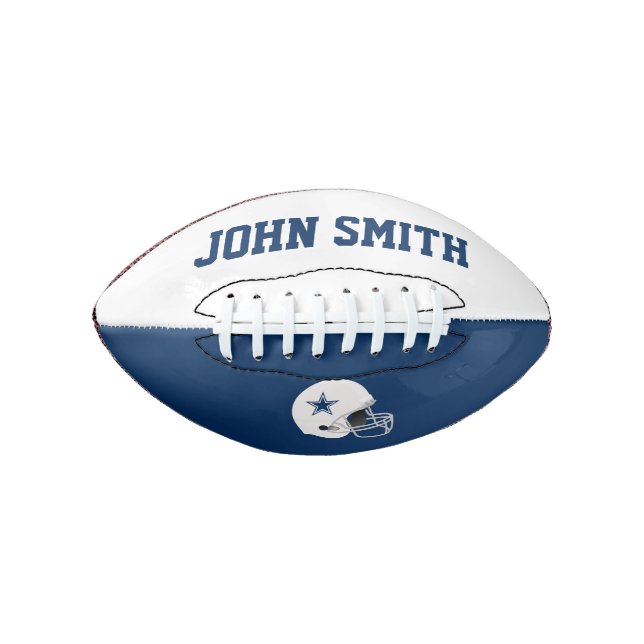 Dallas Texas Name Personalized Football (Front)