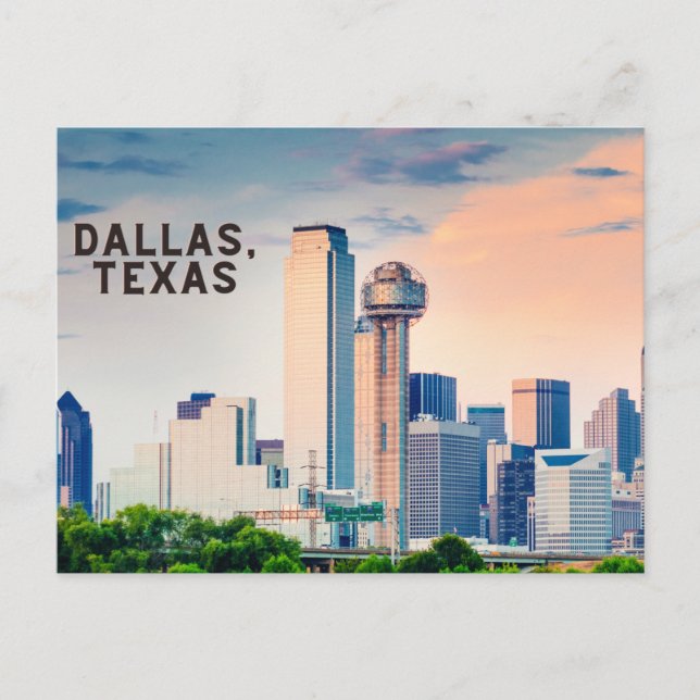 Dallas, Texas Postcard (Front)