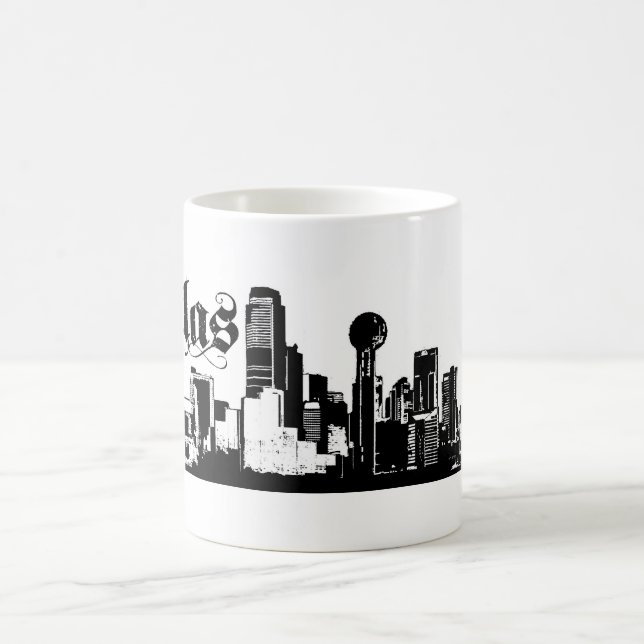 Dallas Texas Put on for your city Coffee Mug (Center)