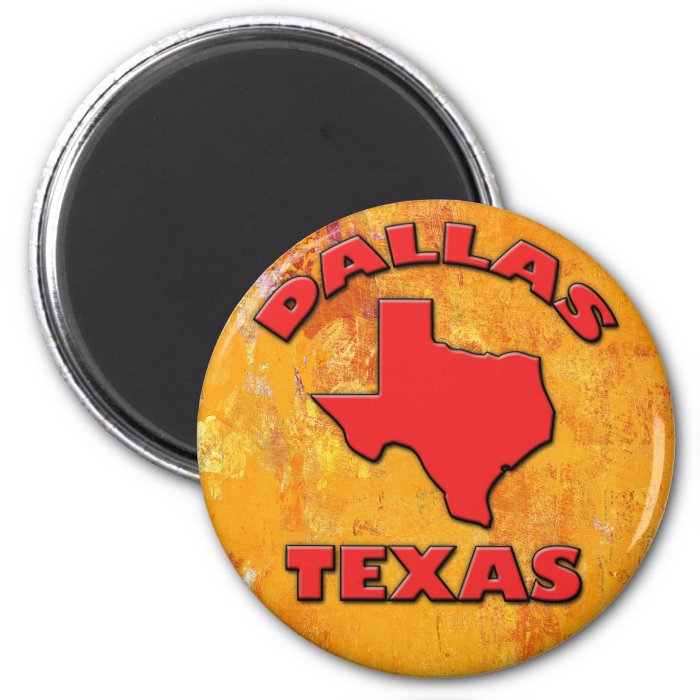 DALLAS, TEXAS REFRIGERATOR MAGNETS