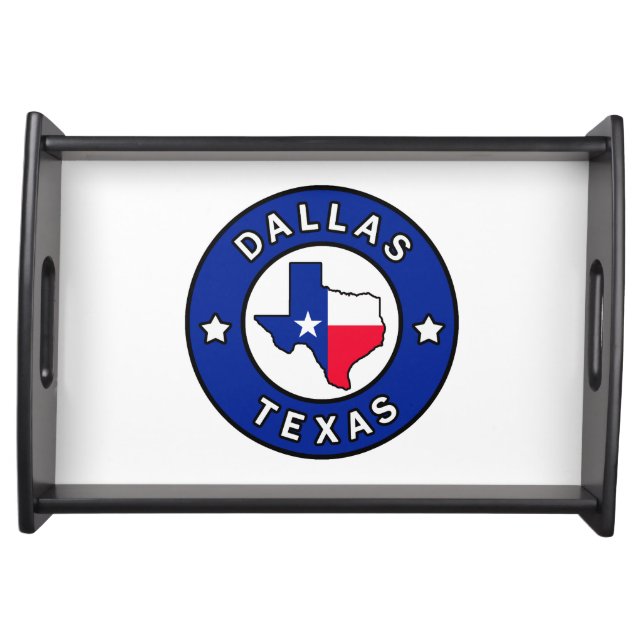 Dallas Texas Serving Tray (Front)