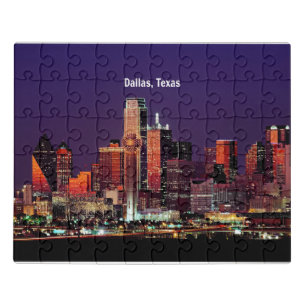 Dallas, Texas Skyline Jigsaw Puzzle
