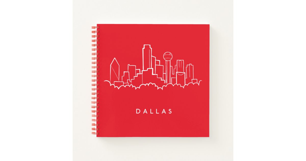 : Vintage Dallas Skyline 214 State Of Texas Retro Gift