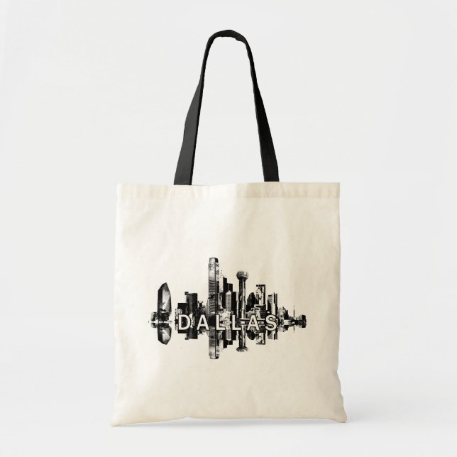 Dallas, Texas skyline Tote Bag (Front)