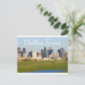 Dallas, Texas Skyline, United States Postcard (Standing Front)
