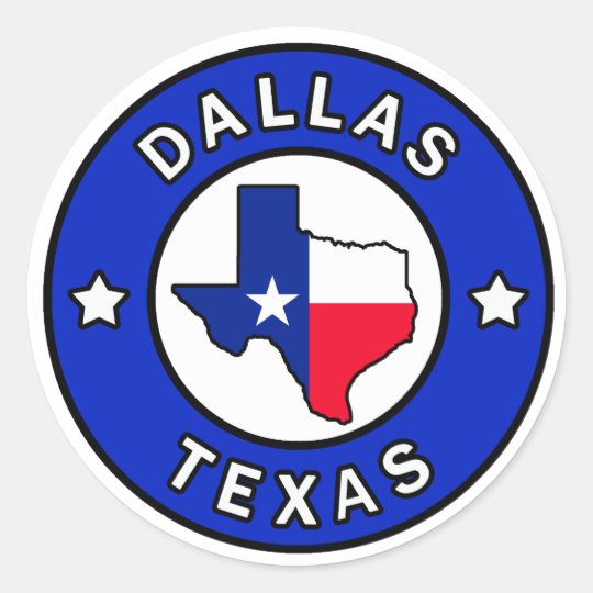 Dallas Texas Sticker