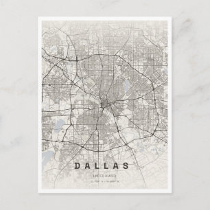 dallas texas travel postcard