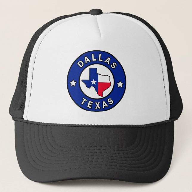 Dallas Texas Trucker Hat (Front)