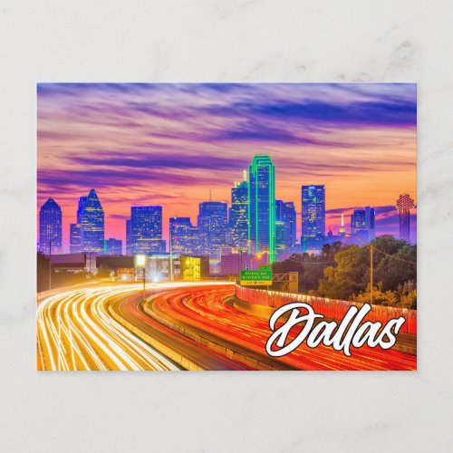 Dallas Texas United States Postcard