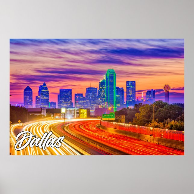 Dallas, Texas, United States Poster (Front)