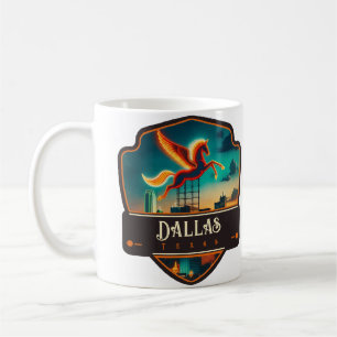 Dallas, Texas   Vintage Coffee Mug