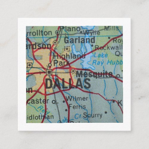 Dallas Weve Moved New Address Card