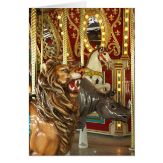 Dallas Zoo Carousel Cards