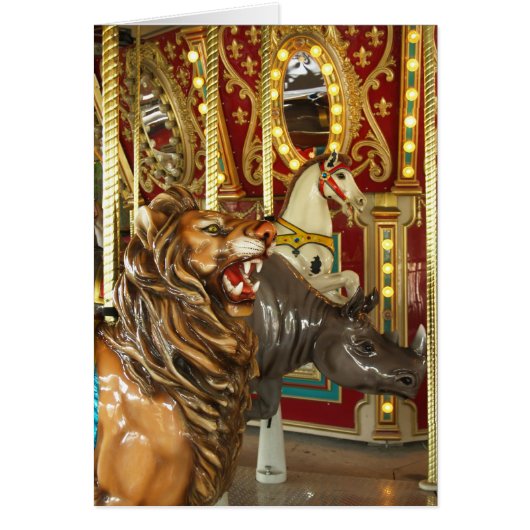 Dallas Zoo Carousel Cards (Front)
