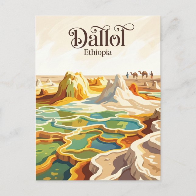 Dallol Ethiopia Postcard (Front)