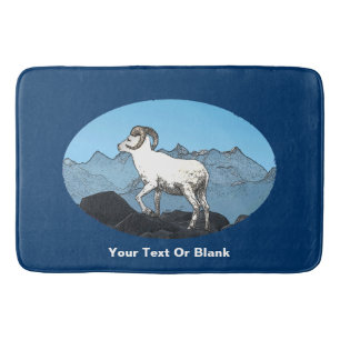 Dall's Sheep Bath Mat