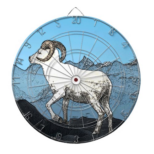 Dalls Sheep Dart Board