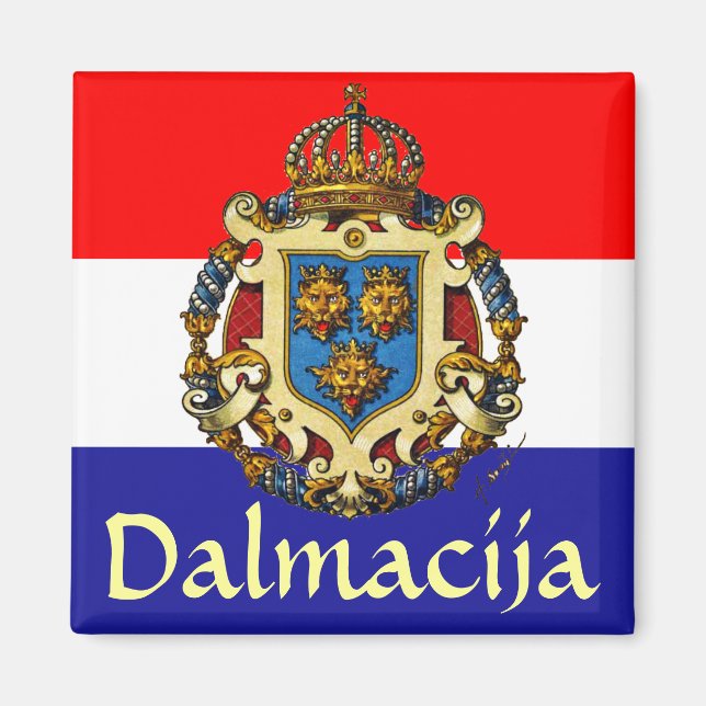 Dalmatia Coat of Arms Magnet (Front)